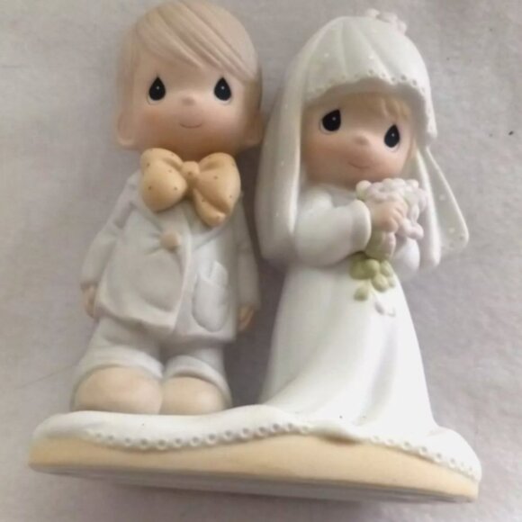 VTG Precious Moments "The Lord Bless You And Keep You" #E-3114 retired Signed - Picture 11 of 11